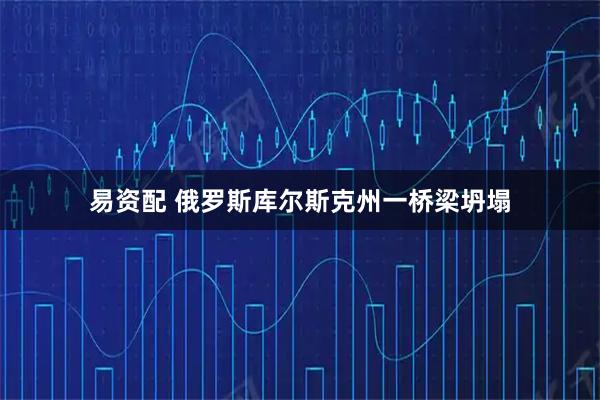 易资配 俄罗斯库尔斯克州一桥梁坍塌