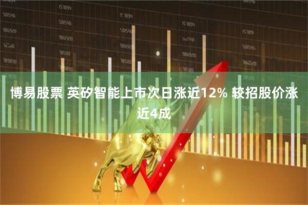 博易股票 英矽智能上市次日涨近12% 较招股价涨近4成