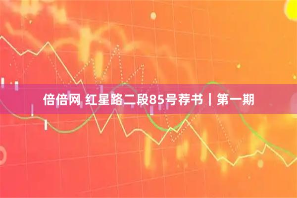 倍倍网 红星路二段85号荐书｜第一期